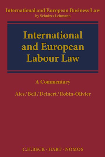 International and European Labour Law cover