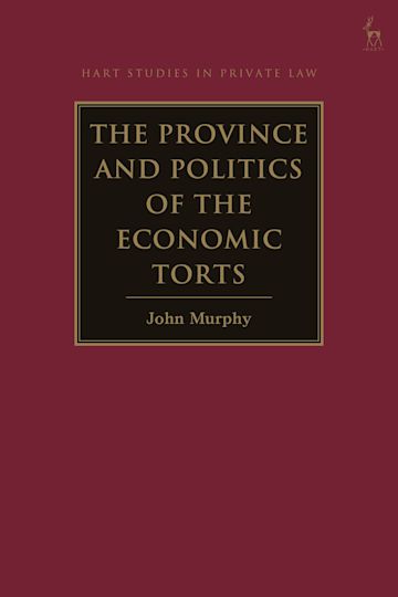 The Province and Politics of the Economic Torts cover