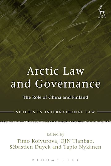 Arctic Law and Governance cover