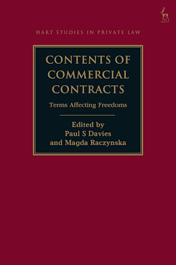 Contents of Commercial Contracts cover