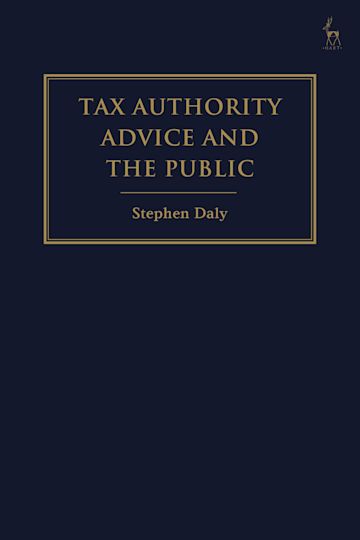 Tax Authority Advice and the Public cover