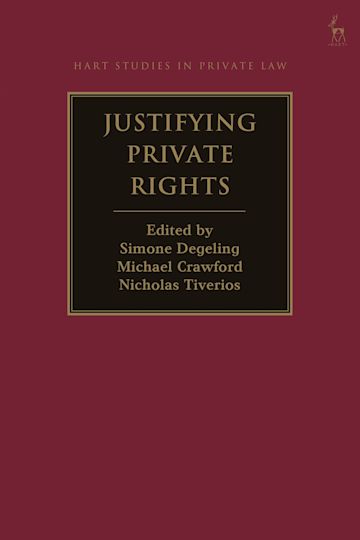 Justifying Private Rights cover