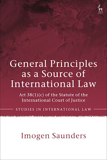 General Principles as a Source of International Law cover