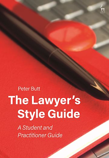 The Lawyer’s Style Guide cover