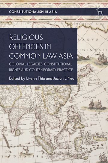 Religious Offences in Common Law Asia cover