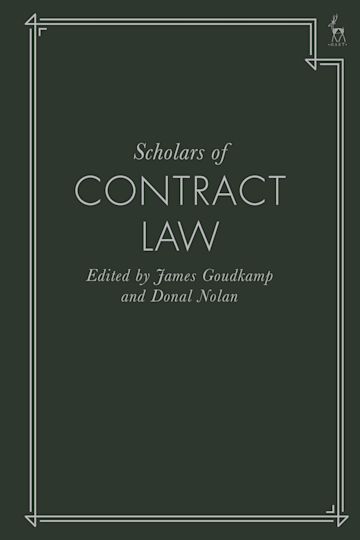 Scholars of Contract Law cover