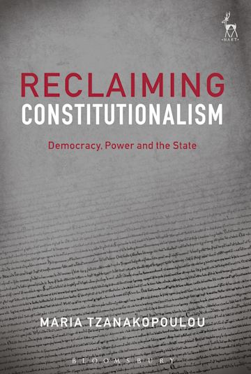 Reclaiming Constitutionalism cover