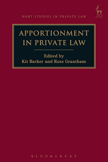 Apportionment in Private Law cover