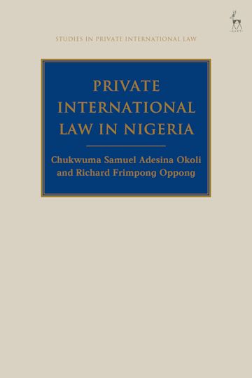 Private International Law in Nigeria cover