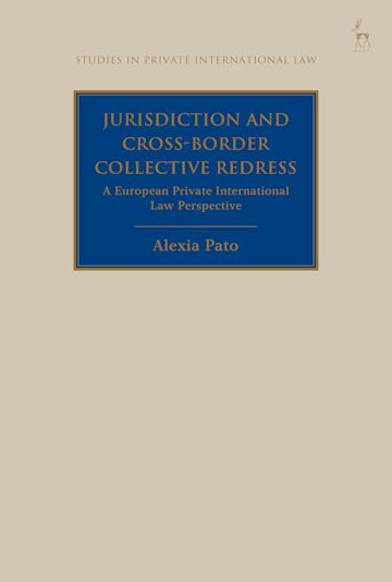 Jurisdiction and Cross-Border Collective Redress cover