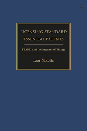 Licensing Standard Essential Patents cover