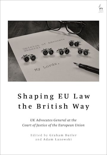 Shaping EU Law the British Way cover