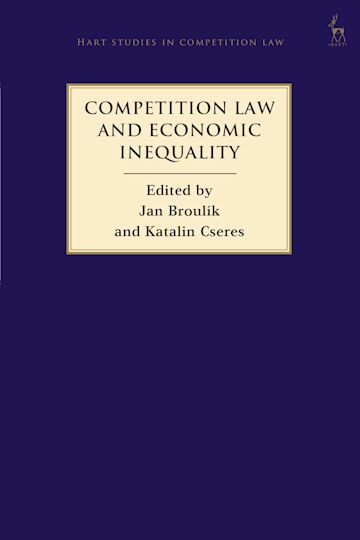 Competition Law and Economic Inequality cover