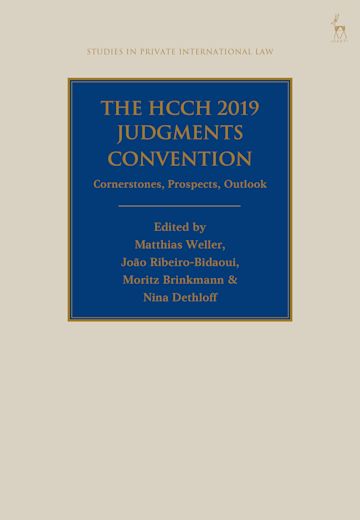 The HCCH 2019 Judgments Convention cover