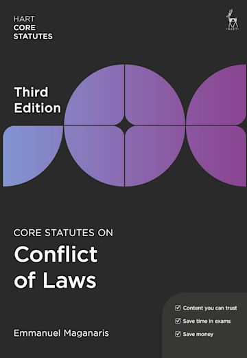 Core Statutes on Conflict of Laws cover