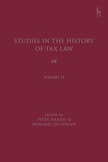 Studies in the History of Tax Law, Volume 11 cover