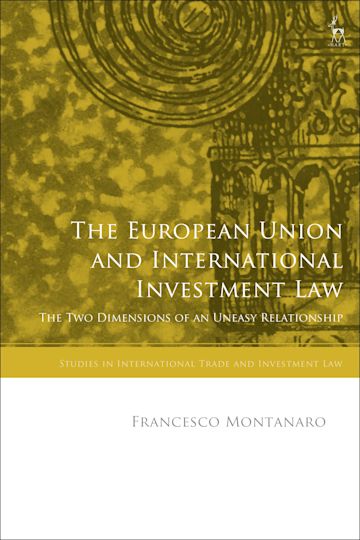 The European Union and International Investment Law cover