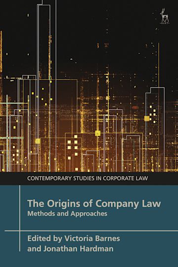 The Origins of Company Law cover