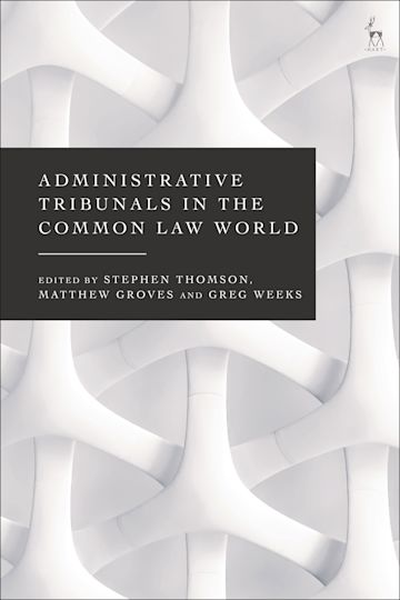 Administrative Tribunals in the Common Law World cover