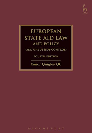 European State Aid Law and Policy (and UK Subsidy Control) cover