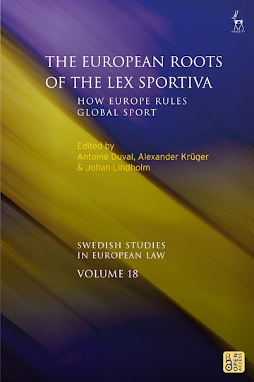 The European Roots of the Lex Sportiva cover