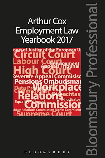 Arthur Cox Employment Law Yearbook 2017 cover