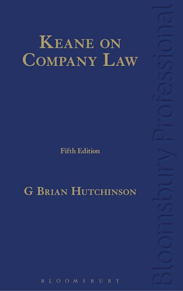 Keane on Company Law cover