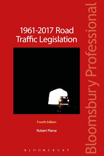 1961-2017 Road Traffic Legislation cover