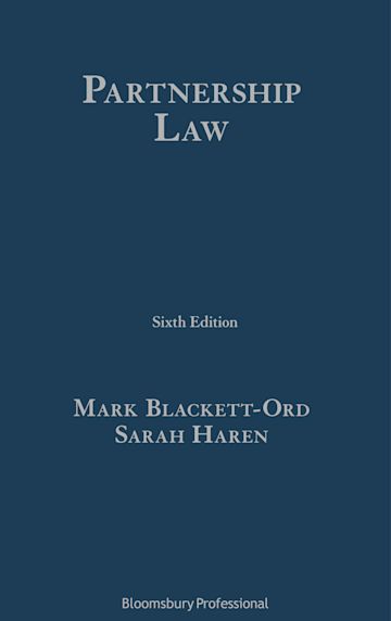 Partnership Law cover