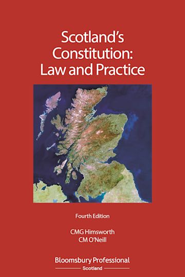 Scotland's Constitution: Law and Practice cover