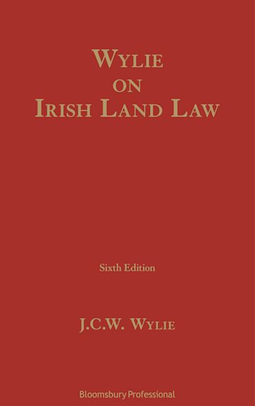Wylie on Irish Land Law cover