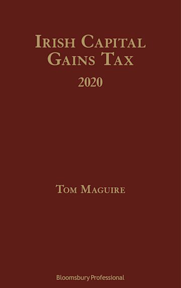 Irish Capital Gains Tax 2020 cover