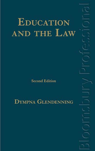 Education and the Law cover