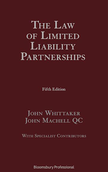 The Law of Limited Liability Partnerships cover