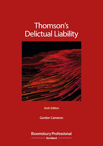 Thomson's Delictual Liability cover