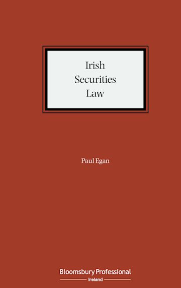 Irish Securities Law cover