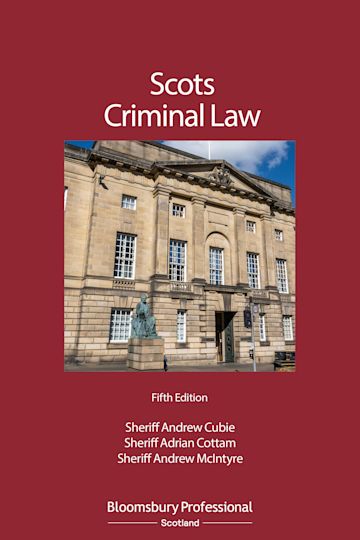 Scots Criminal Law cover