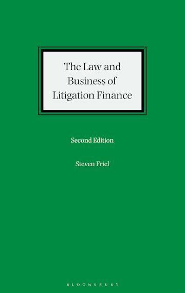 The Law and Business of Litigation Finance cover