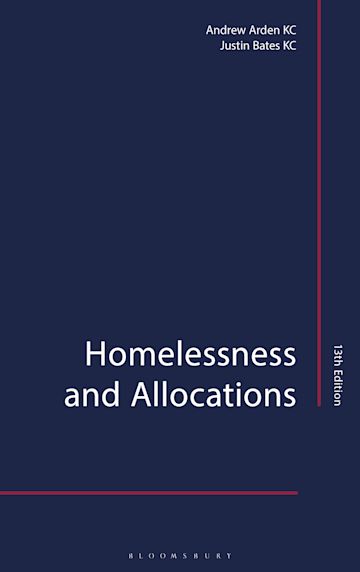 Homelessness and Allocations cover