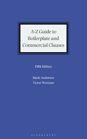 A-Z Guide to Boilerplate and Commercial Clauses cover