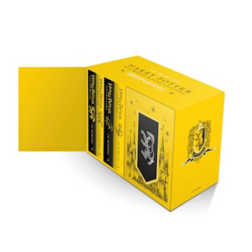 Harry Potter Hufflepuff House Editions Hardback Box Set cover