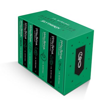 Harry Potter Slytherin House Edition Paperback Box Set cover