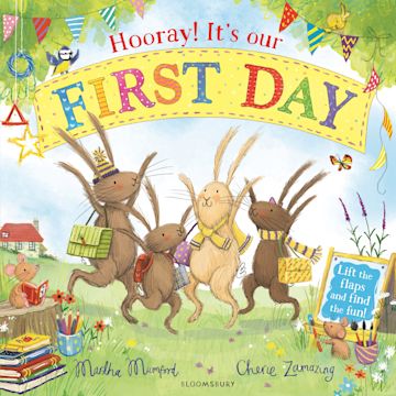 Hooray! It's Our First Day cover