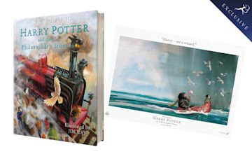 Harry Potter and the Philosopher's Stone Exclusive print offer cover