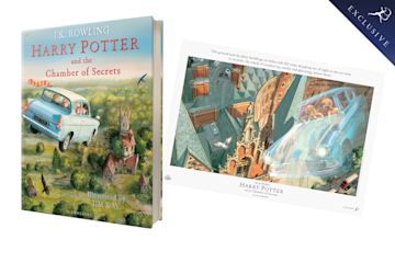 Harry Potter and the Chamber of Secrets exclusive print offer cover