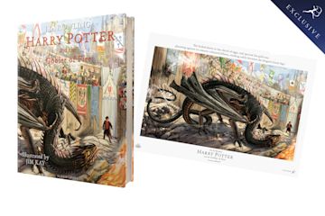 Harry Potter and the Goblet of Fire exclusive print offer cover