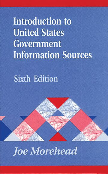 Introduction to United States Government Information Sources cover