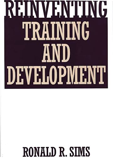 Reinventing Training and Development cover