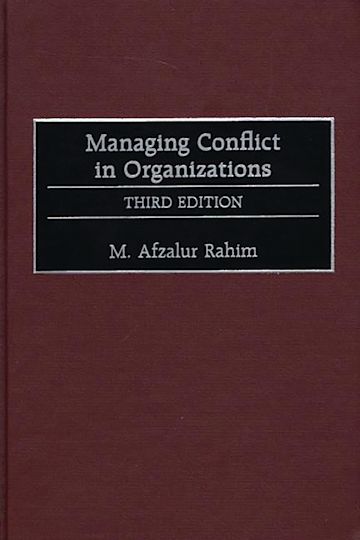 Managing Conflict in Organizations cover