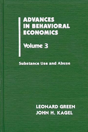 Advances in Behavioral Economics, Volume 3 cover